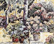 Artist-s Garden, Paul Signac